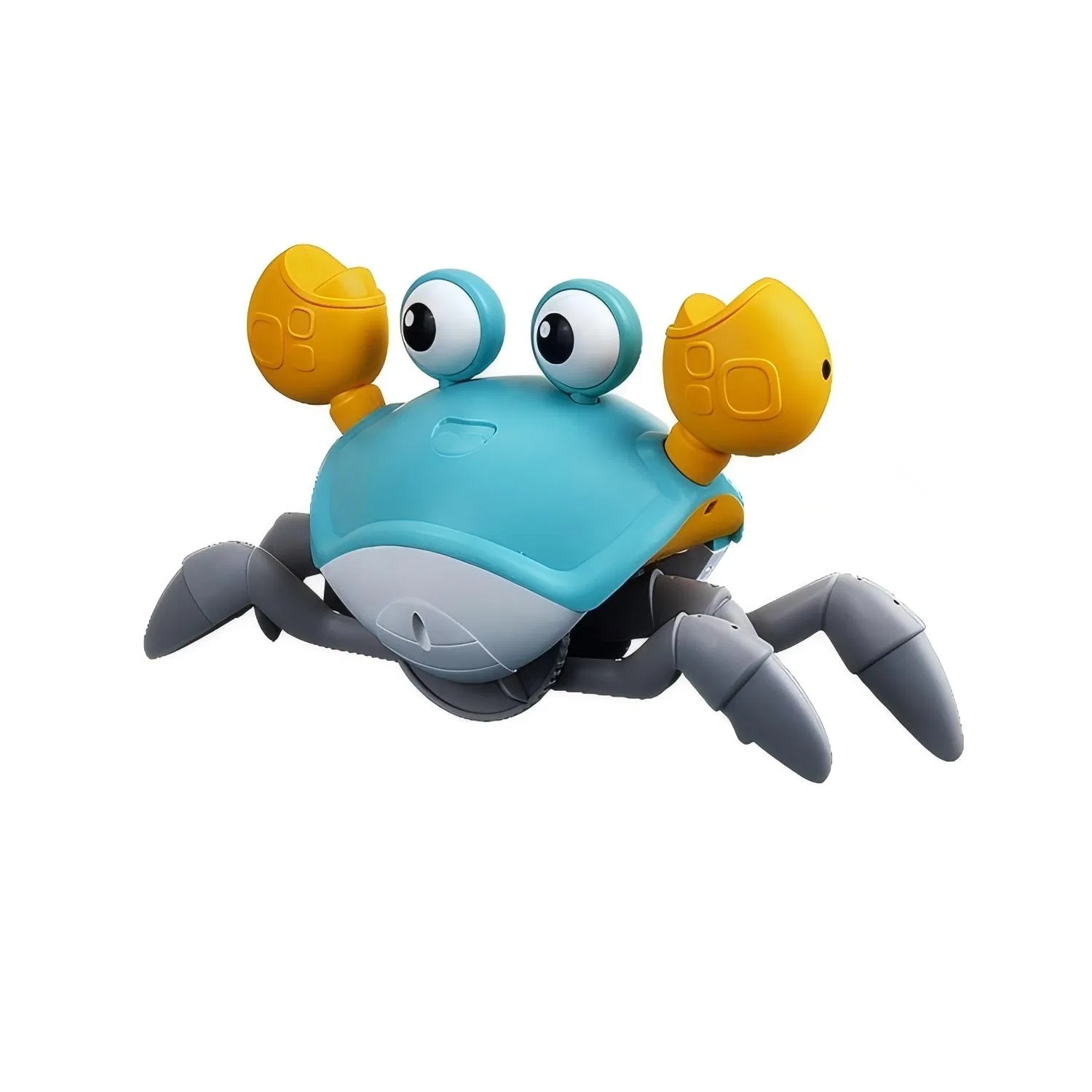New Electronic Kids Toy Walking Wind-up Crab Baby Bath Toy with Music and LED Light