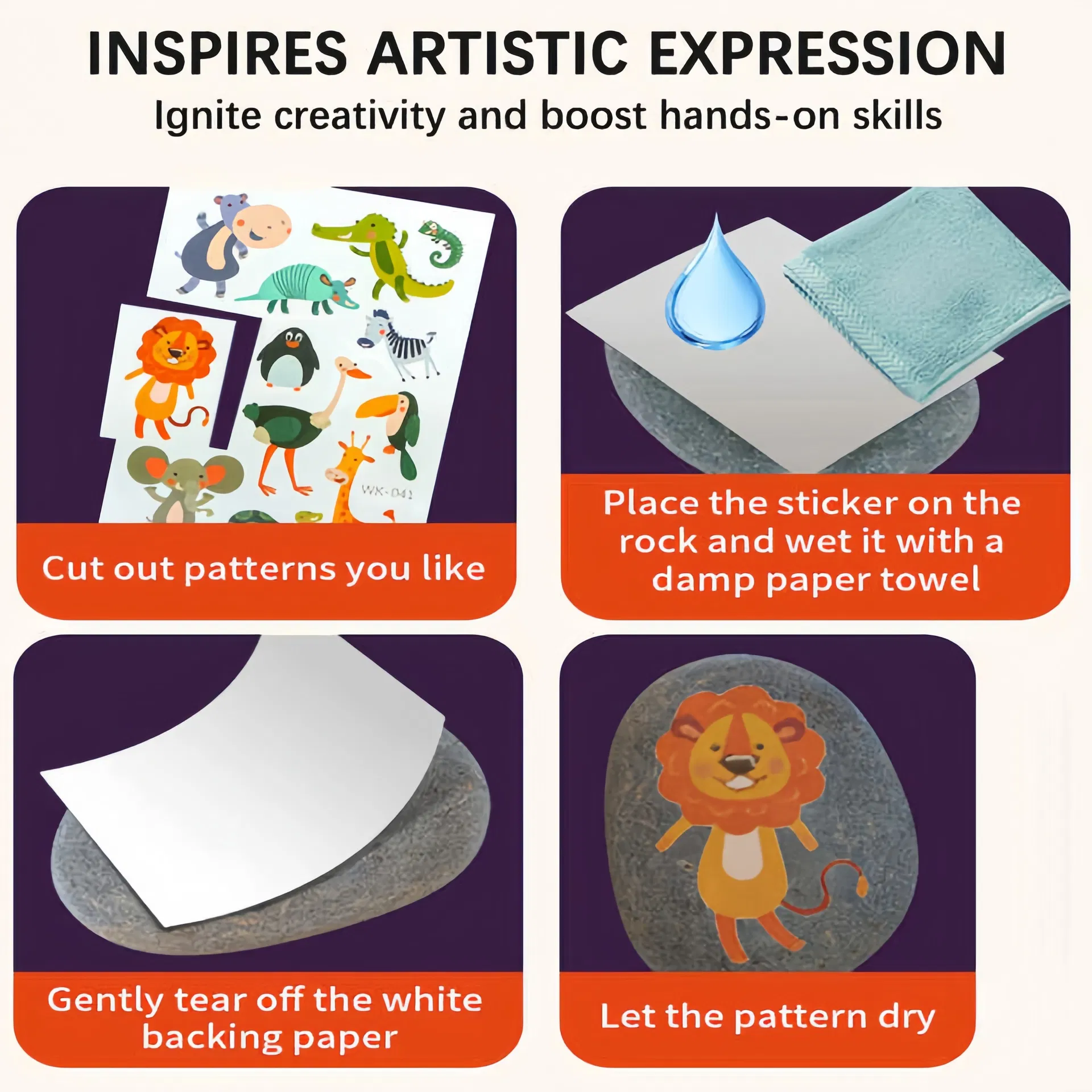 Rock Painting Set Detail 4