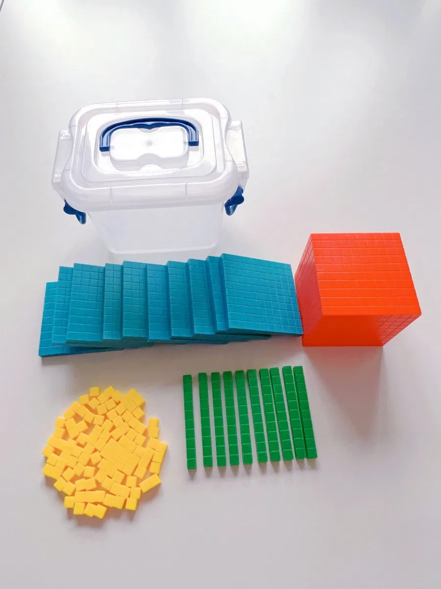 Plastic Math Blocks
