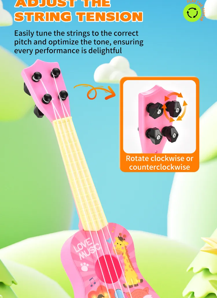 Cartoon Guitar Toy View 5