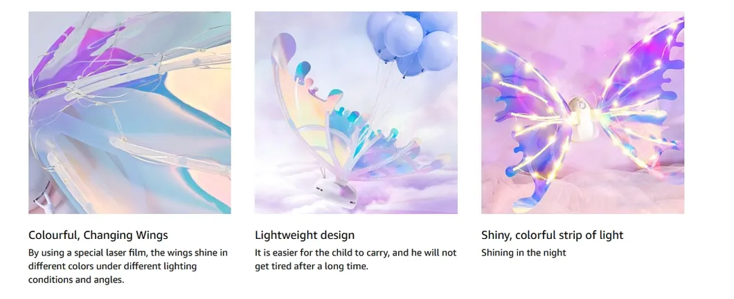 Bird Wings Costume Overview