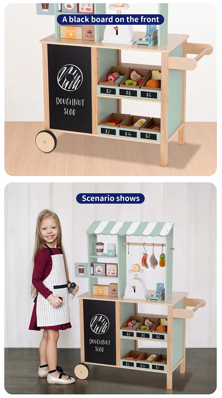 Wooden Grocery Store Toy 2