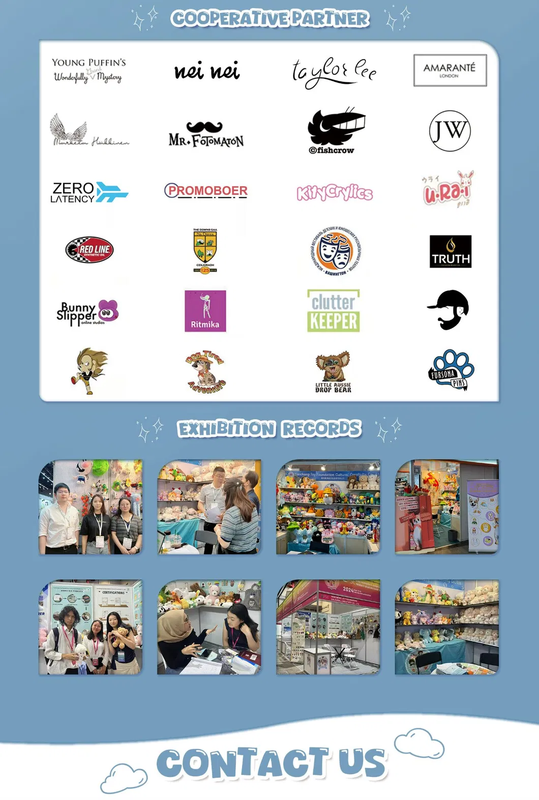 Plush Keychain Display