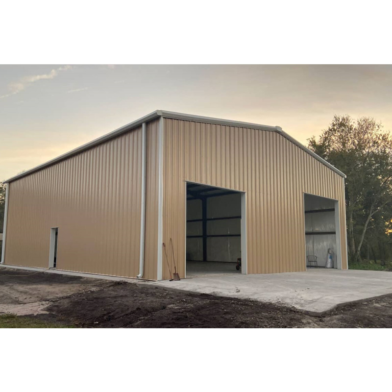 Modern Design Metal Constructure Prefab Modular Metal Garage Building Kit