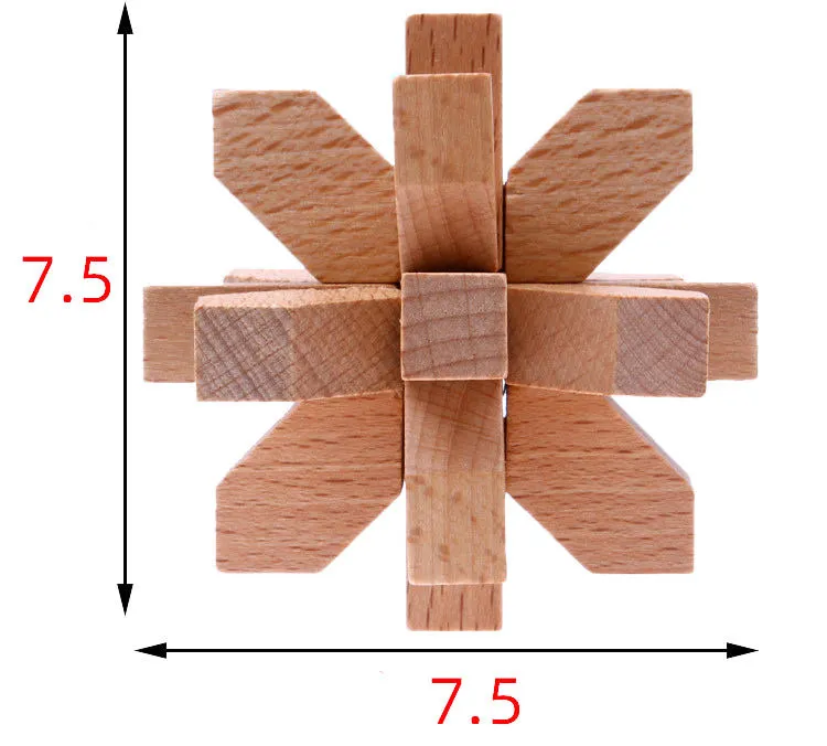 Wood Puzzle Detail 8