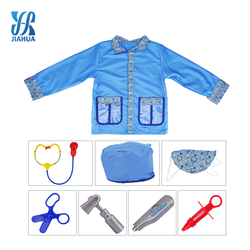 AiJH Wholesale Kid Cosplay Role Doctor Costume Pretend Firemen Play Cosplay Show Dress up Children Costume Toy