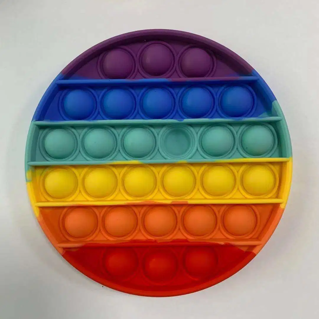 Kgobang Push Bubble Pops Fidget Sensory Toy for Autisim Special Needs Anti-Stress Game Stress Relief Squishy Pops It Fidget Toys