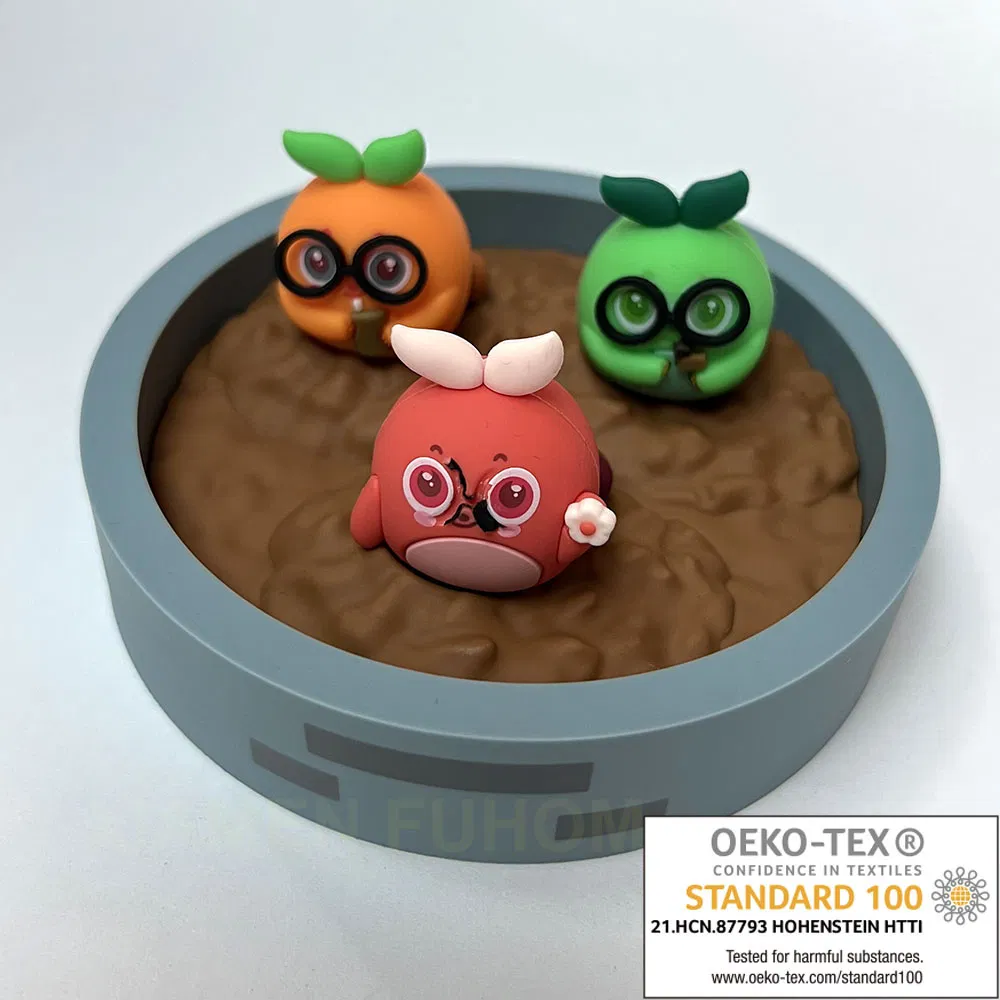 Customized 2D/3D Cute Mascot PVC Cartoon Action Figure