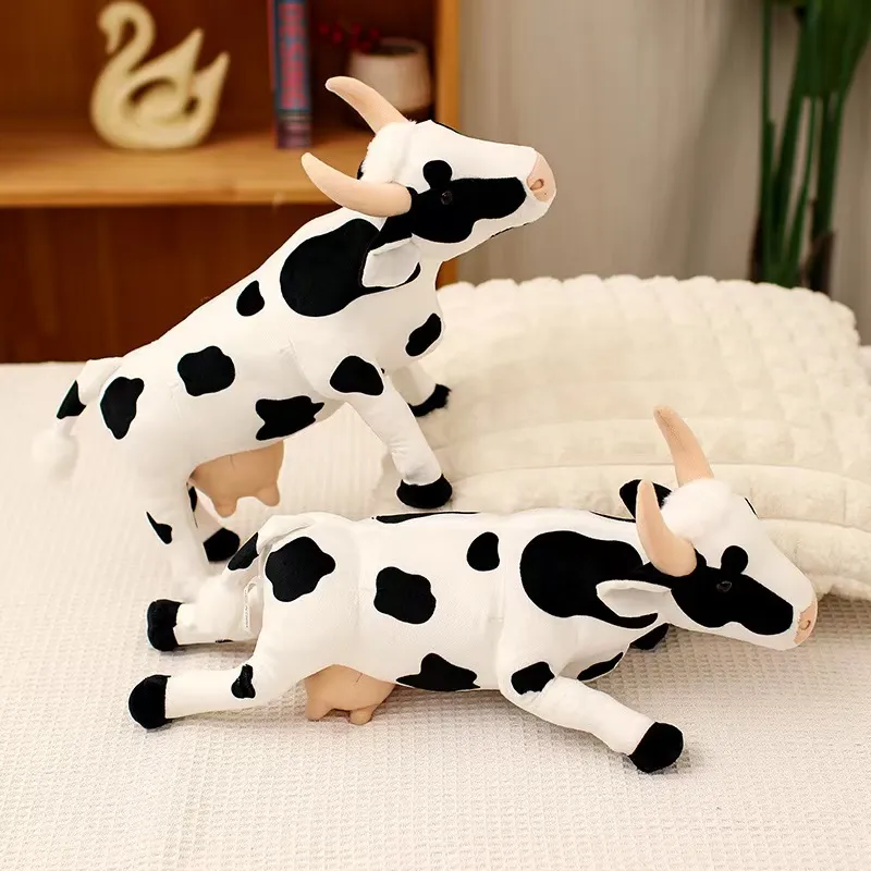 Plush Cow Side View