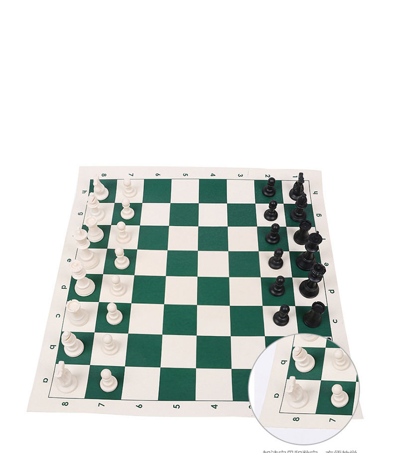 Wholesale Cheap PU Leather Rolling up Vinyl Chess Fold Board Game