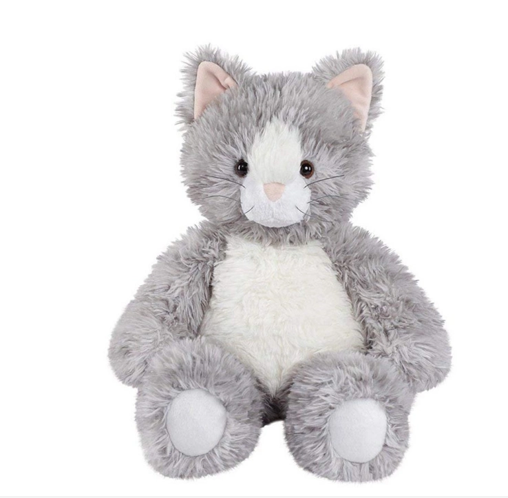 Cartoon Plush Stuffed Cute Sitting Kitten