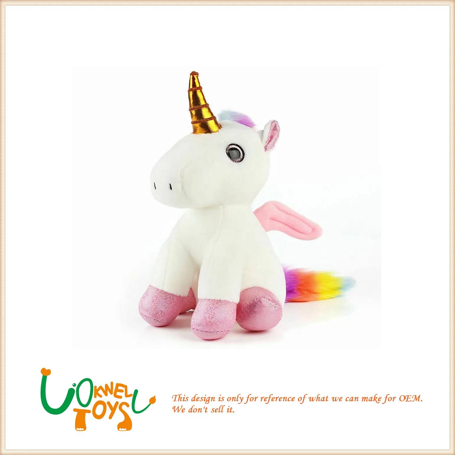 2020 Unicorn Animal Plush Toy Kawaii Custom Stuffed Unicorn