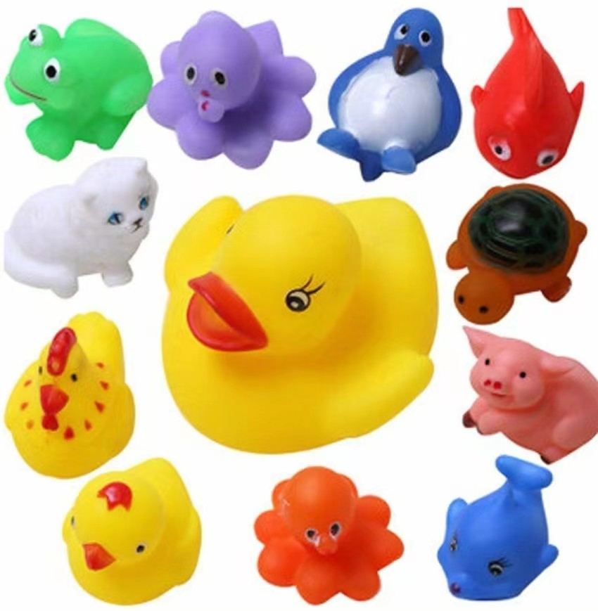 Animal Plastic Bath Toys Without Holes for Kid