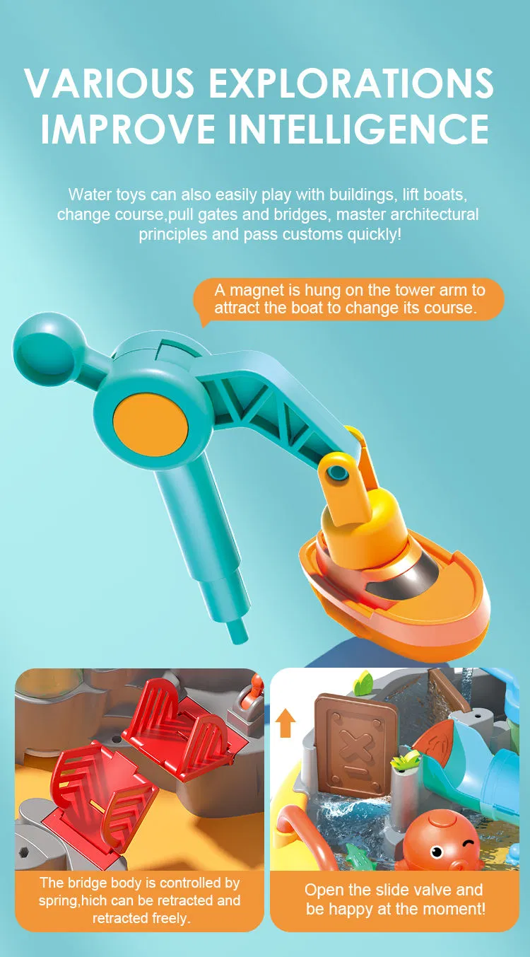 High Quality Fishing Game Educational Toys Sets Kids Outdoor Play Building Block