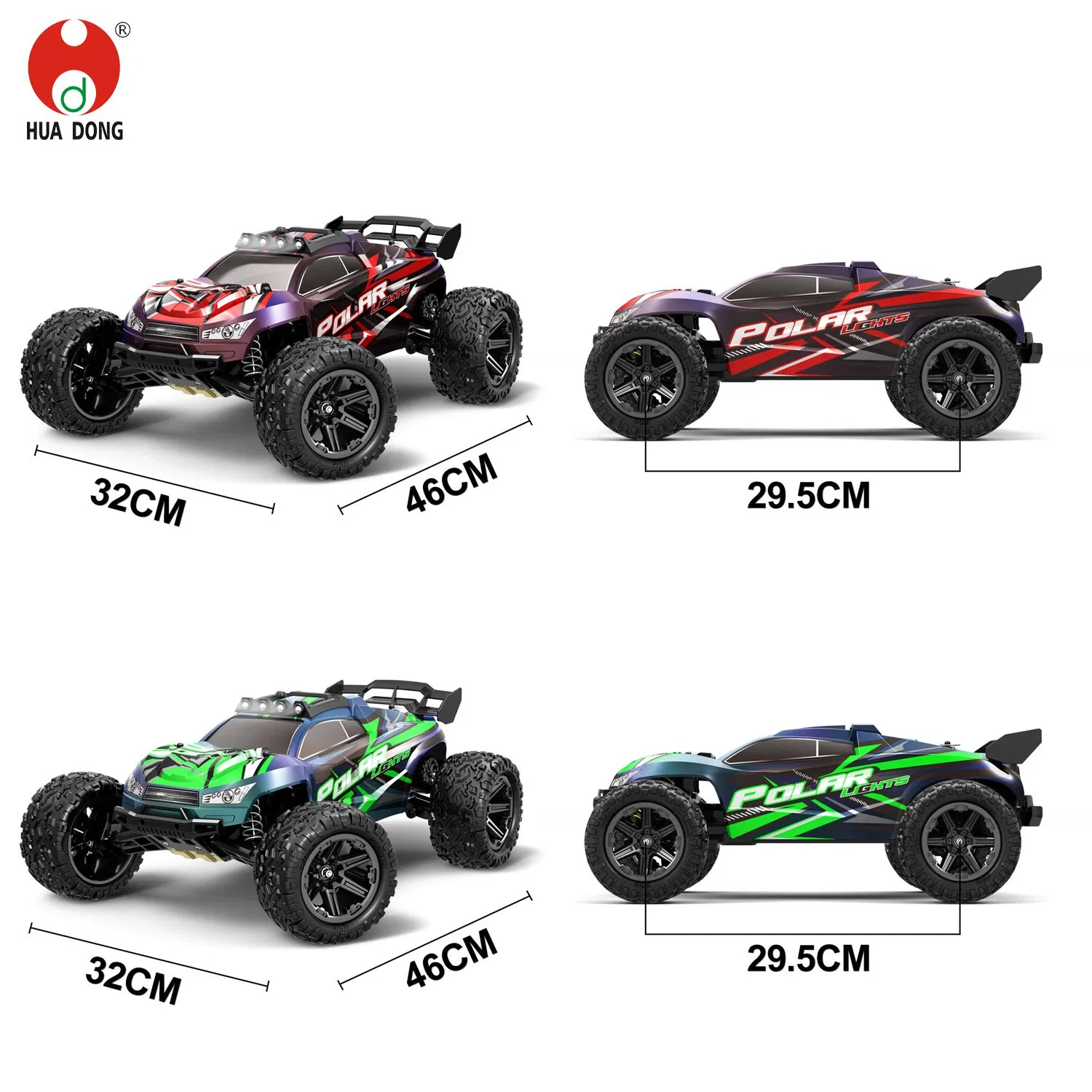 Wholesale Plastic Toys Big Size RC Car 1/10 Scale RC Car Kids Toy High-Speed Motor RC Car Remote Control Racing Car Toy 4WD Electric High-Speed RC Car Toys
