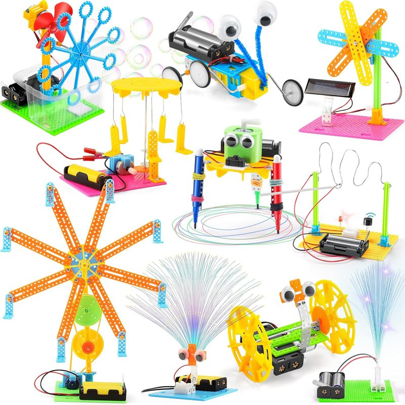 Stem Toys Projects Educational Electric Intelligence Robot Science Kits