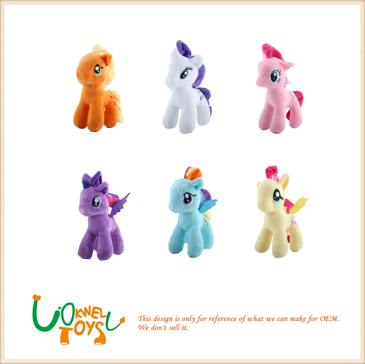 2020 Unicorn Animal Plush Toy Kawaii Custom Stuffed Unicorn