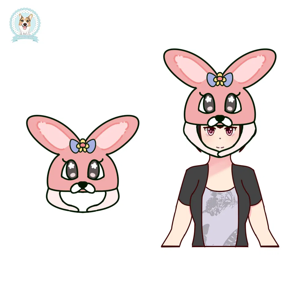 Wholesale Custom Plush Headgear Stuffed Animal Shape Creative Plush Skin Head Cover