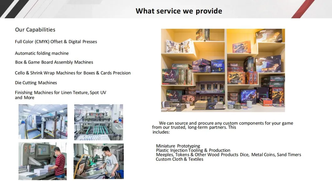 Custom Board Games Display