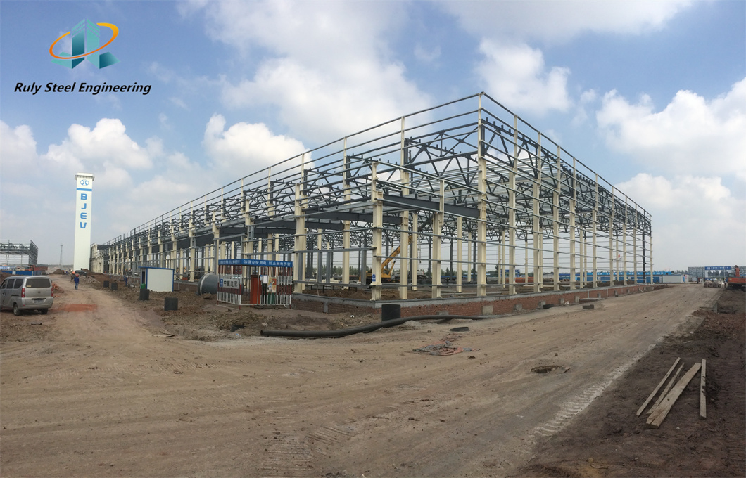 Free Design Large Span Low Cost China Quality Pre-Engineered Steel Structure Metal Shed Workshop Kit