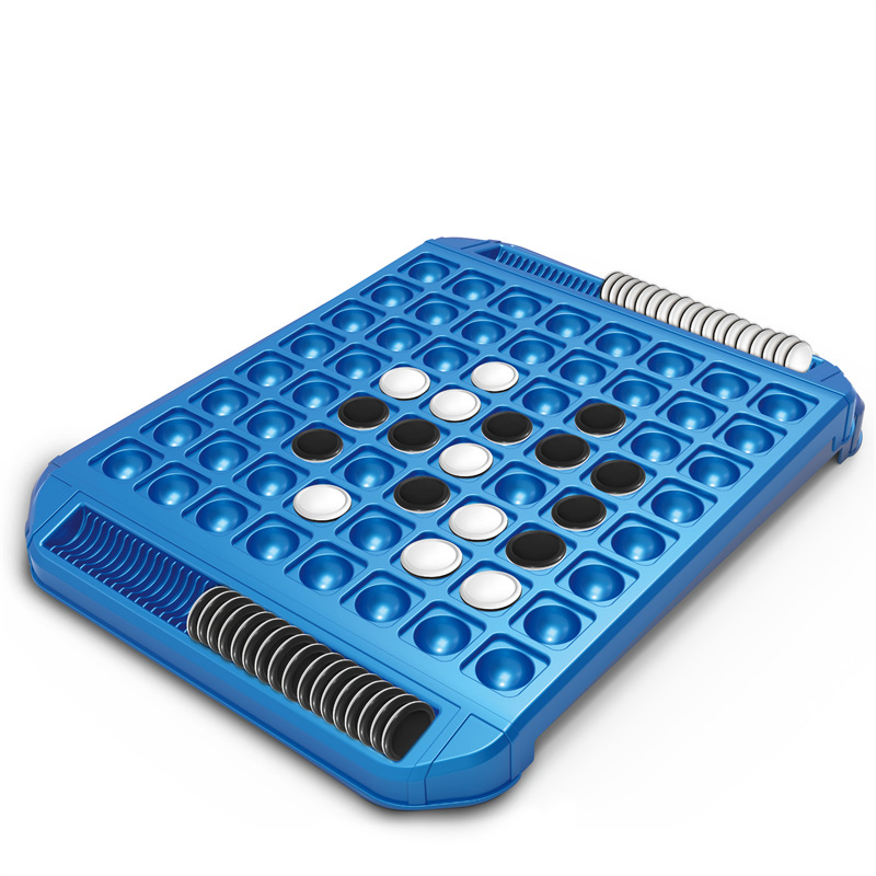 Educational Flipping Black and White Chess Logic Thinking Reasoning Family Desktop Game Puzzle Toy Board Game