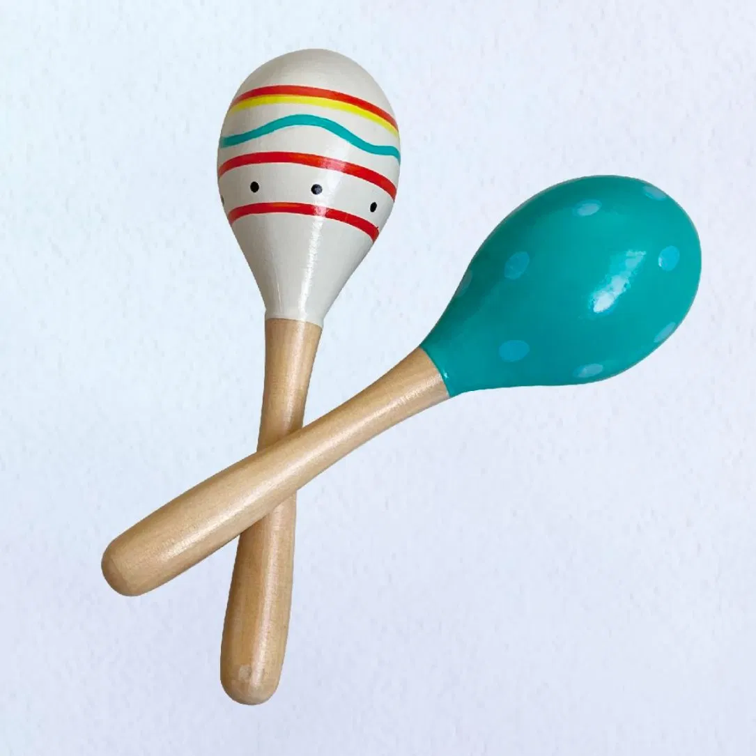 2025 Hot Selling Wooden Mini Thumb Piano 7 Keys Finger Piano Portable Marimba Musical with Lanyard Valentines Gift Kalimba Toys