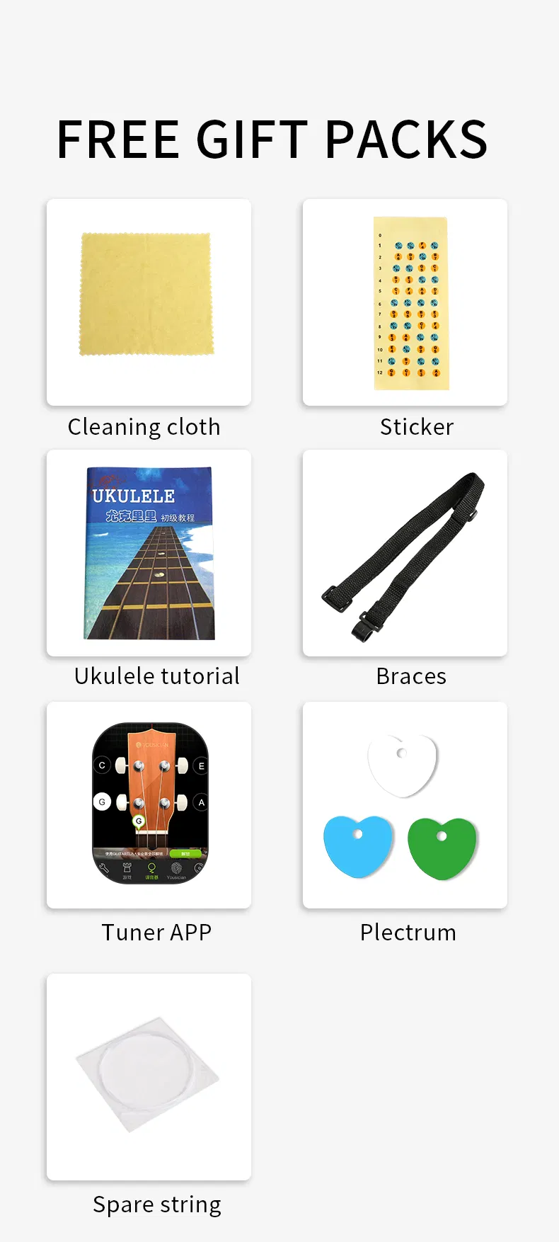 Toy Ukulele Display 11