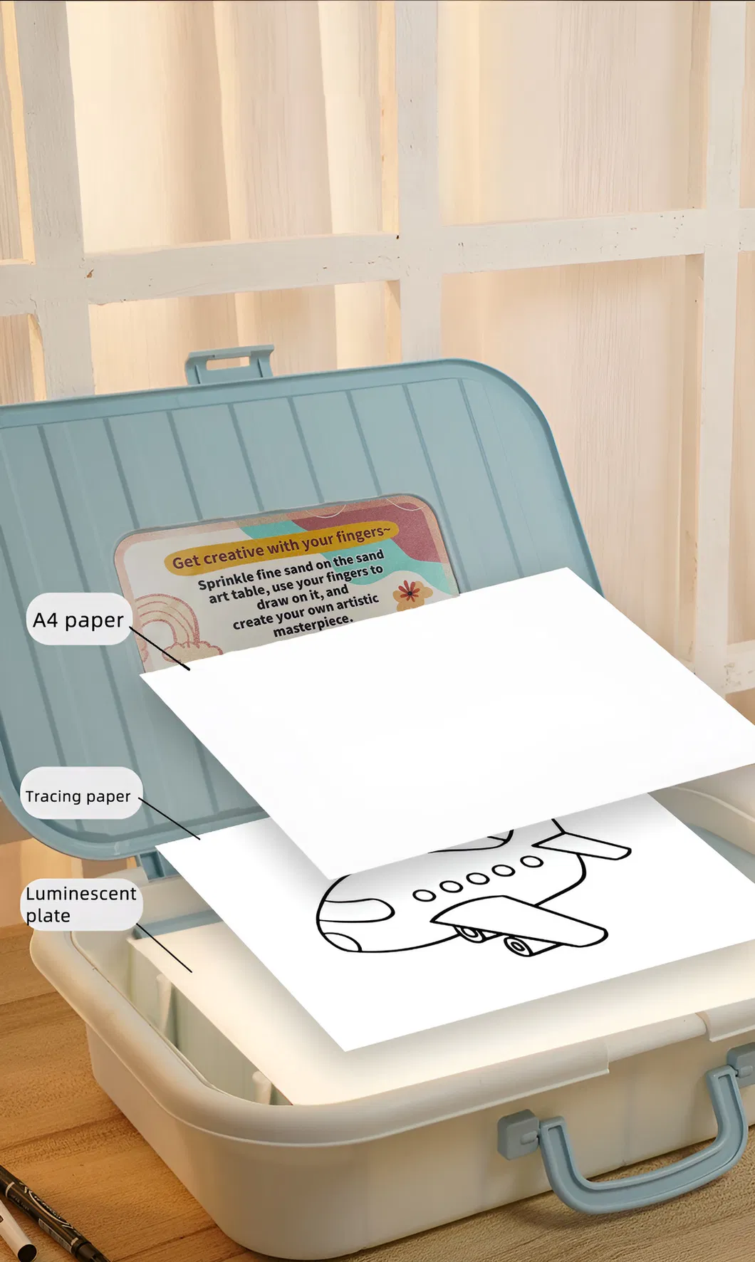 Sand Art Table Detail 8