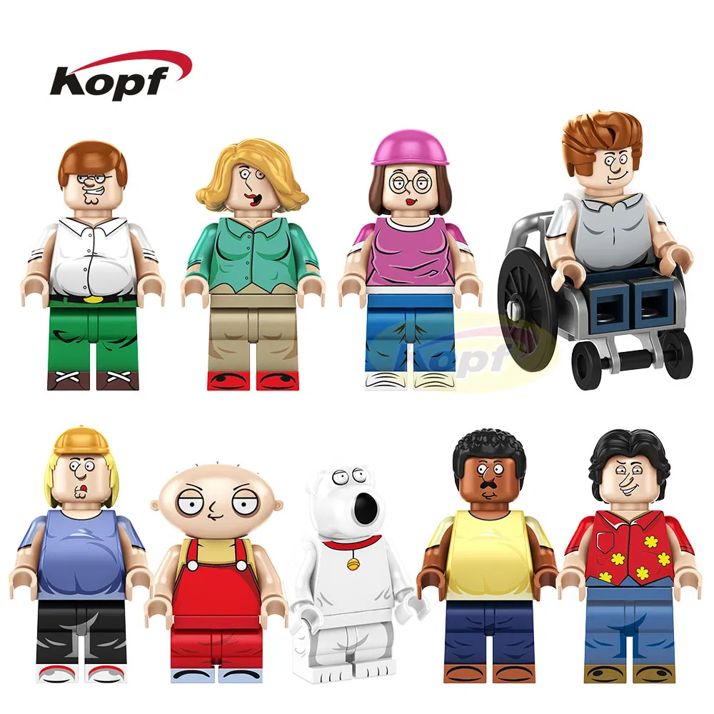 Family Guy Minifigures Peter·Griffin Educational Building Block Mini Figure Plastic Toy (TP1057)