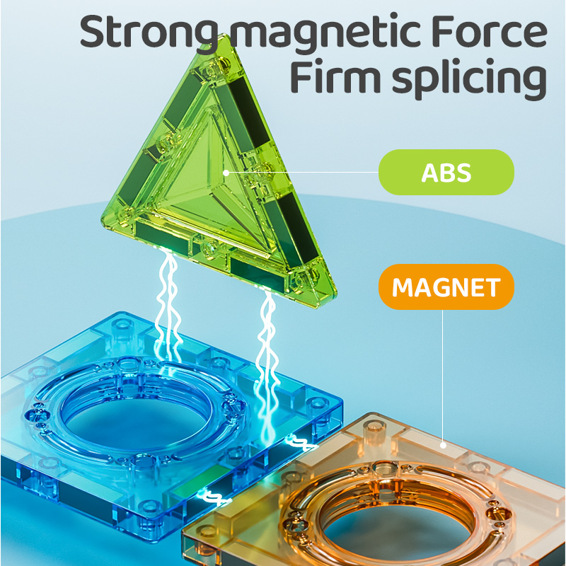 AiJH Wholesale Toys Magnetic Block Set Marble Run Educational Stem Toys DIY Assembly Magnetic Building Blocks Toys for Kids