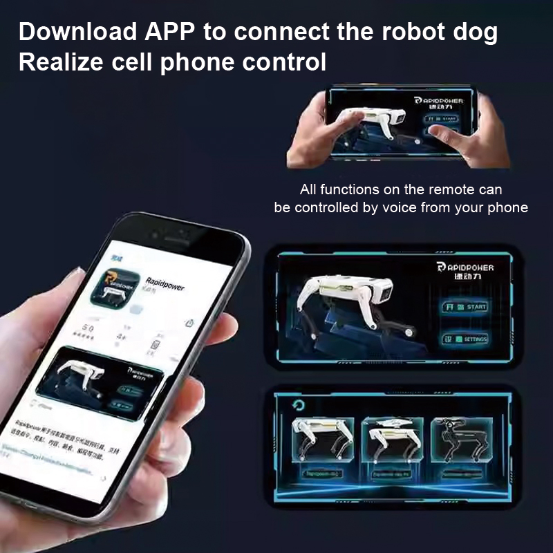 Smart Interactive RC Machine Dog Puppy Music Dancing Pet Toys Remote Control Robot Dog for Kids