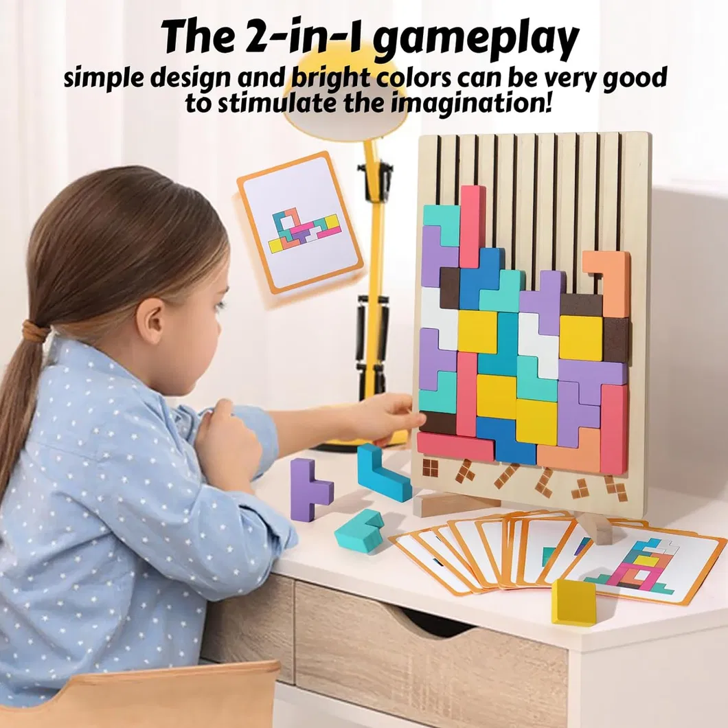 Wooden Blocks Puzzle 4