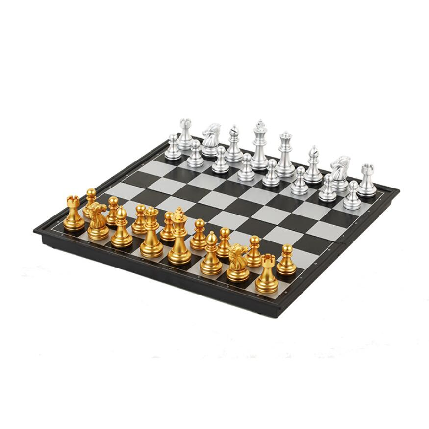 Wholesales Magnetic Folding Chess Board Magnetic Pieces Chess Game
