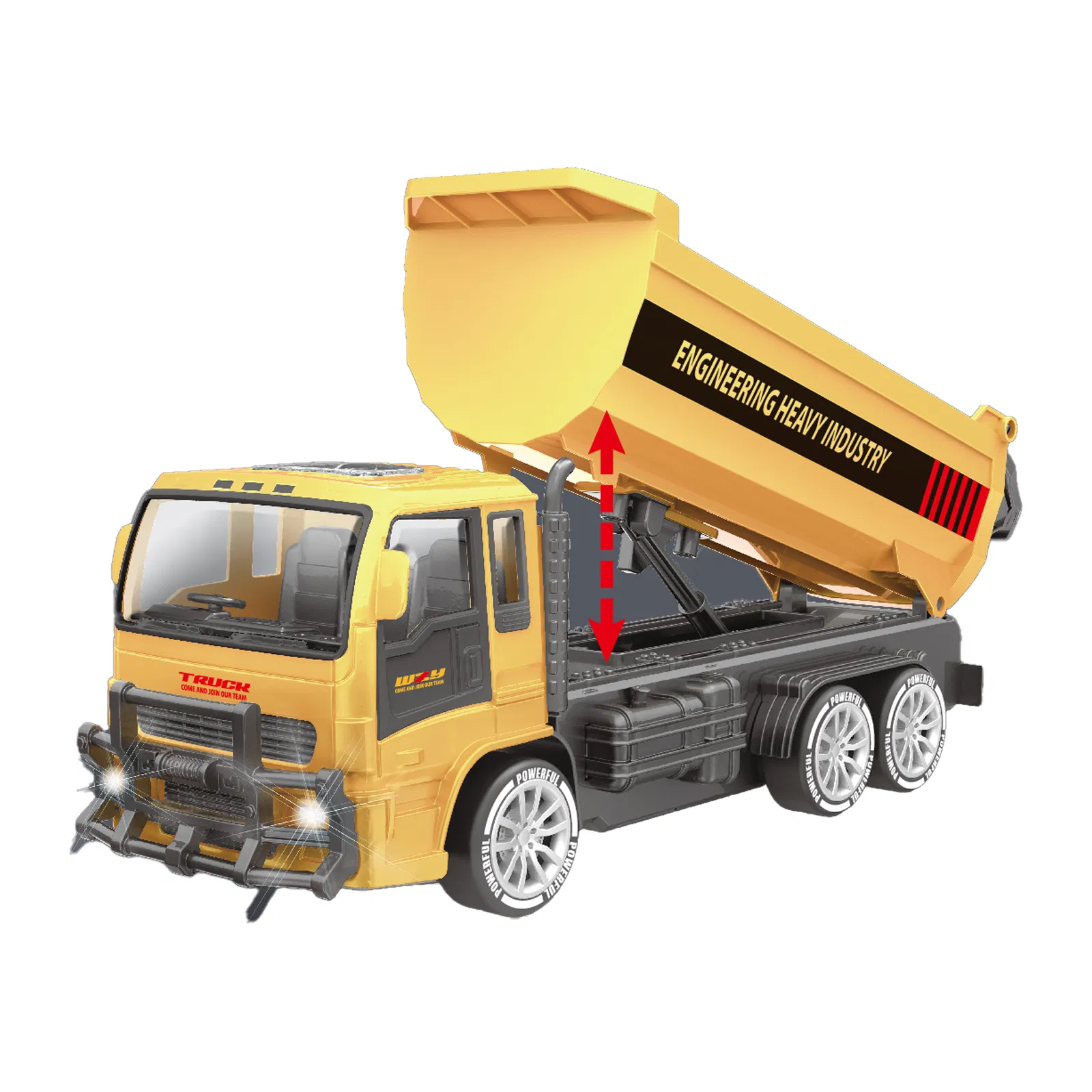 12 Channel Remote Control Engineering Excavating Machinery Toy RC Truck Excavator