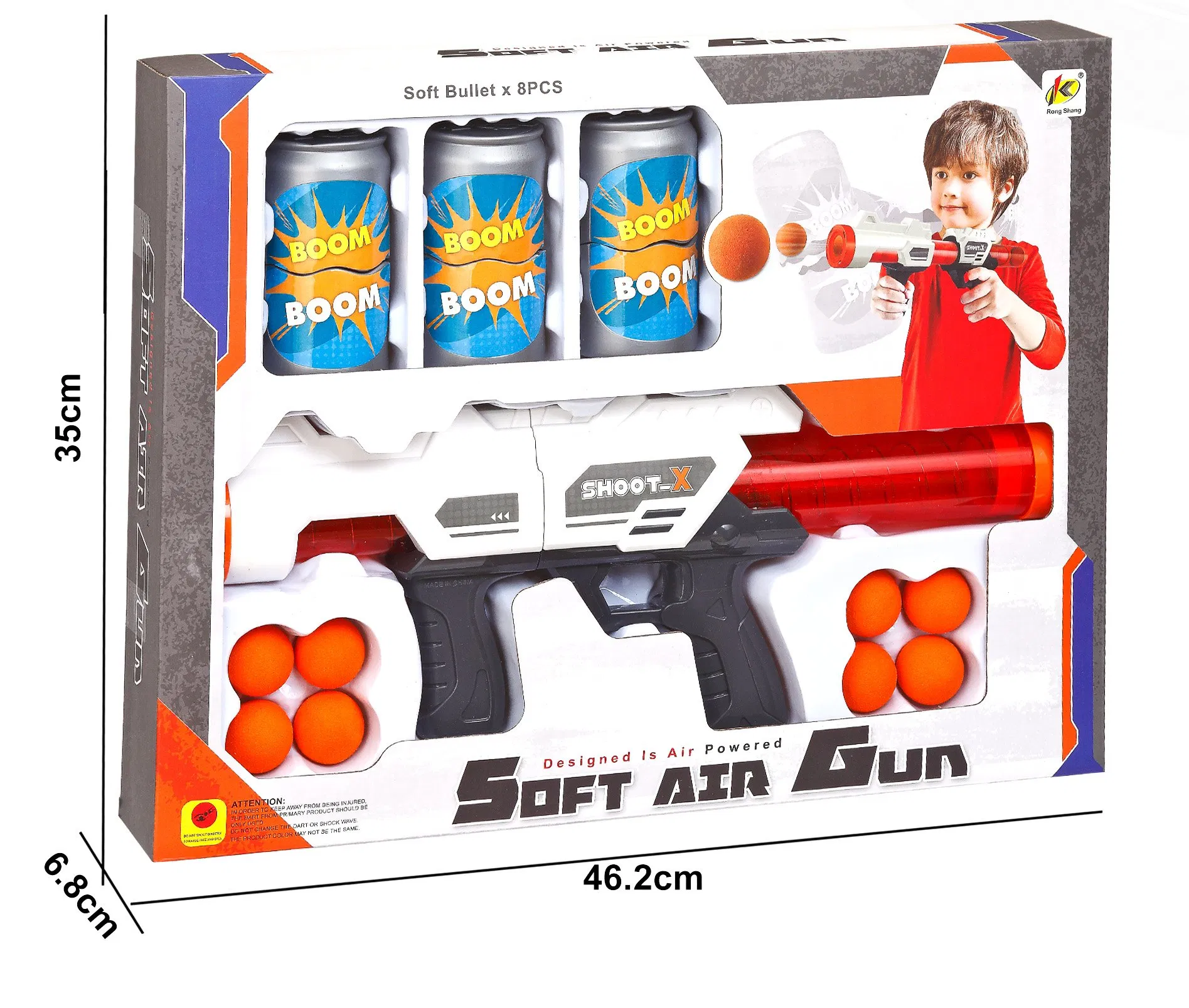 Xinbo Summer Sport Soft Air Gun with Bullets Shooting Foam Blasters Combat Play Boys Children Outdoor Indoor Game Toys