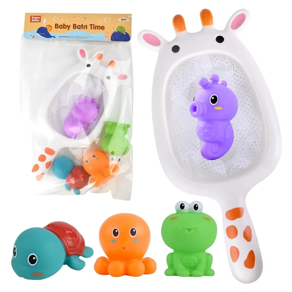 Waterproof Baby Suitable Plastic Material Bath Splash Toy for Party Favors