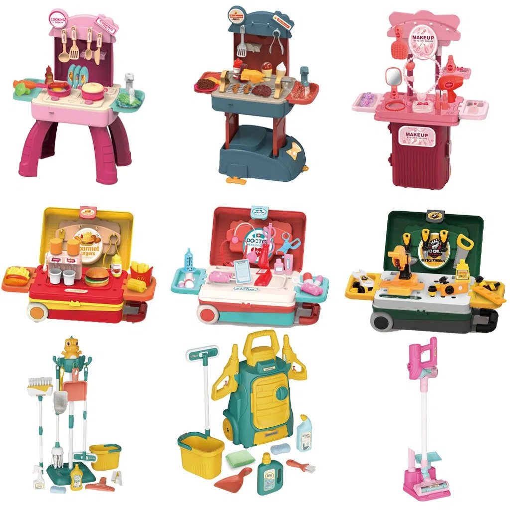 Intelligent Pretend Play Kitchen Doll Jigsaw Puzzle Promotional Gift Remote Control RC Car Baby Educational Juguetes Plastic Wholesale Children Kids Toy Stem