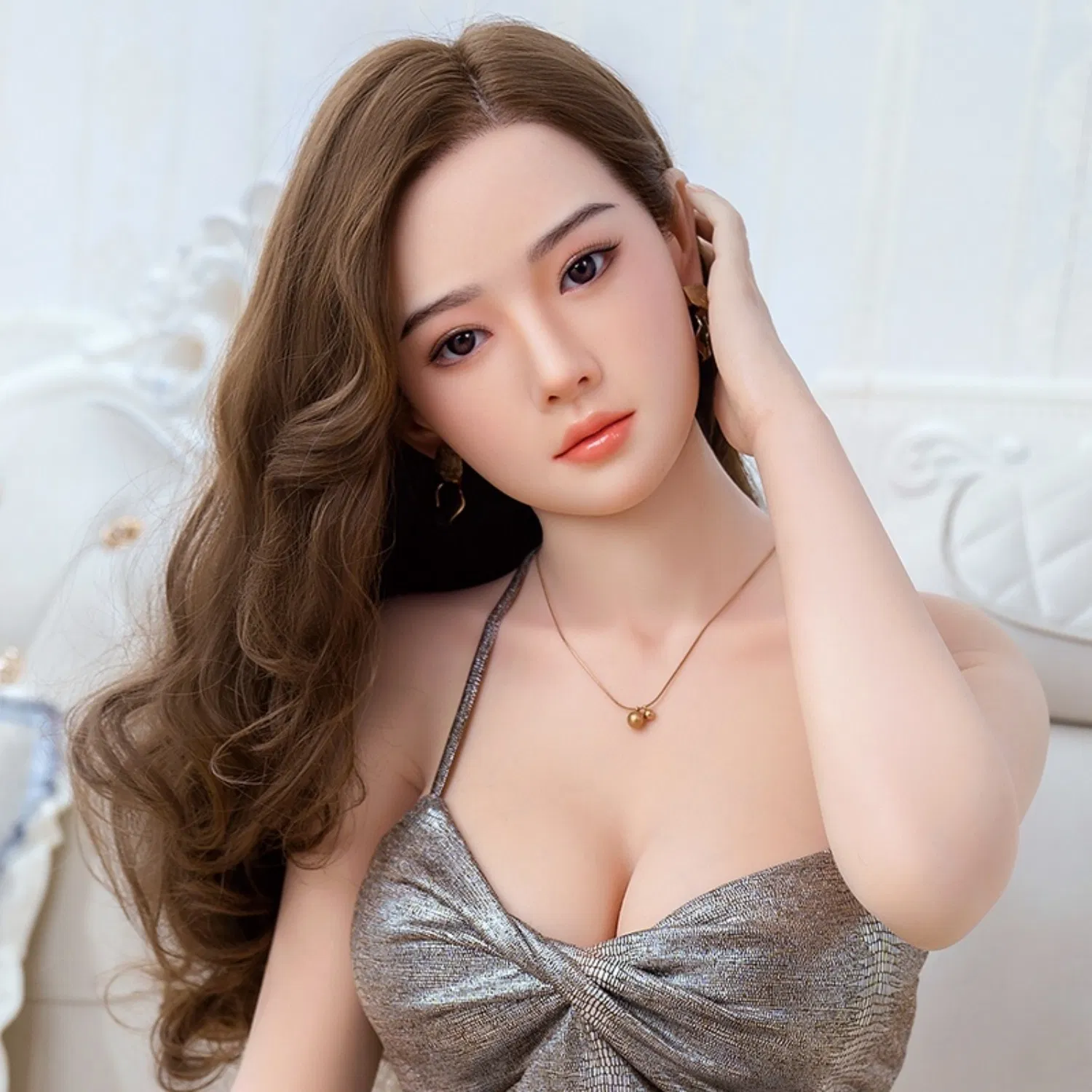 Luxury Realistic Silicone Doll High-End Sensual Life Partner Companion