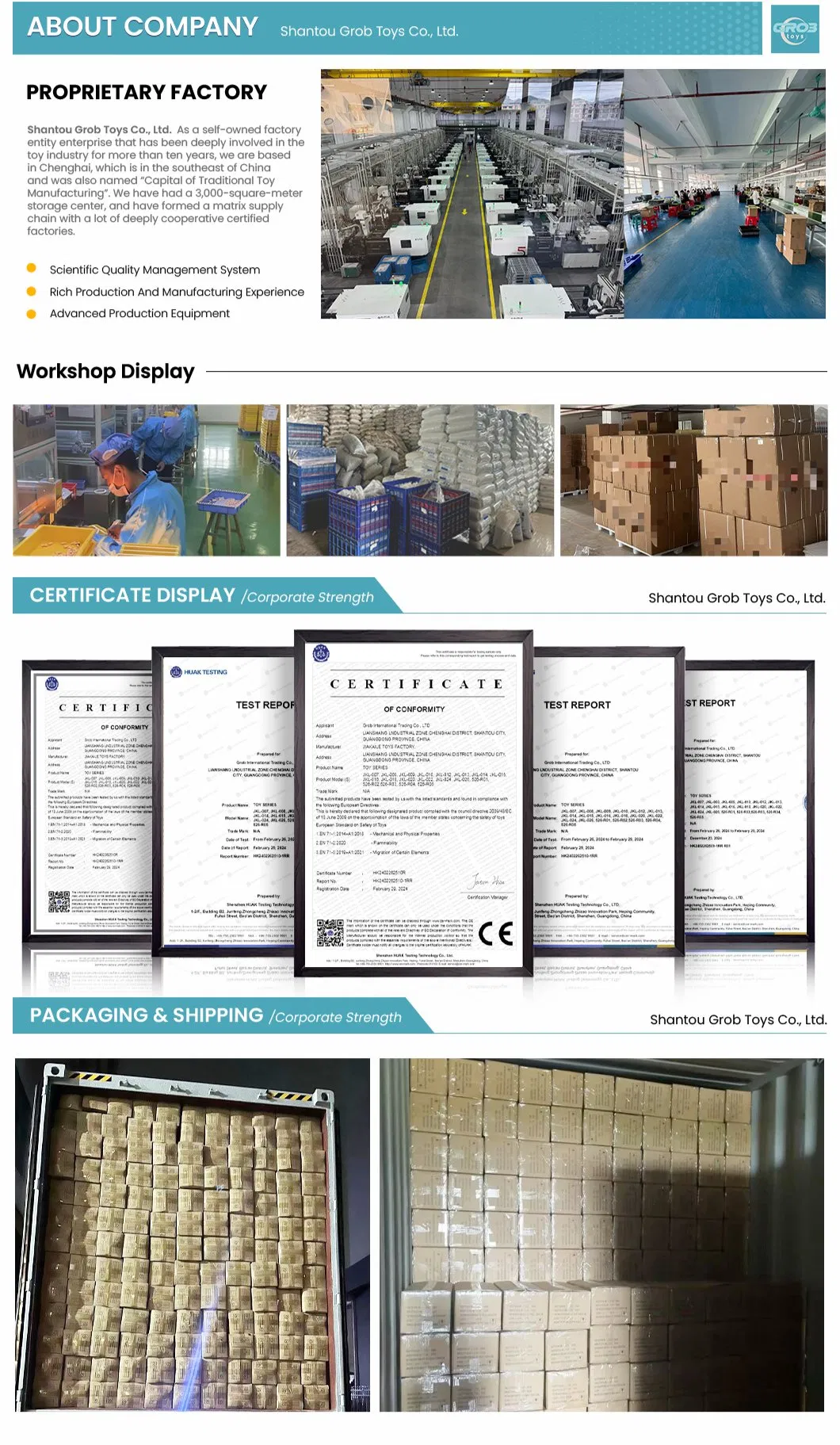 Bath Toy Specifications Chart