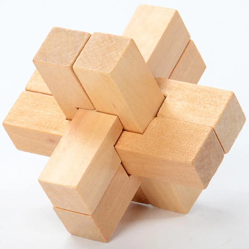 Wood Puzzle Detail 2