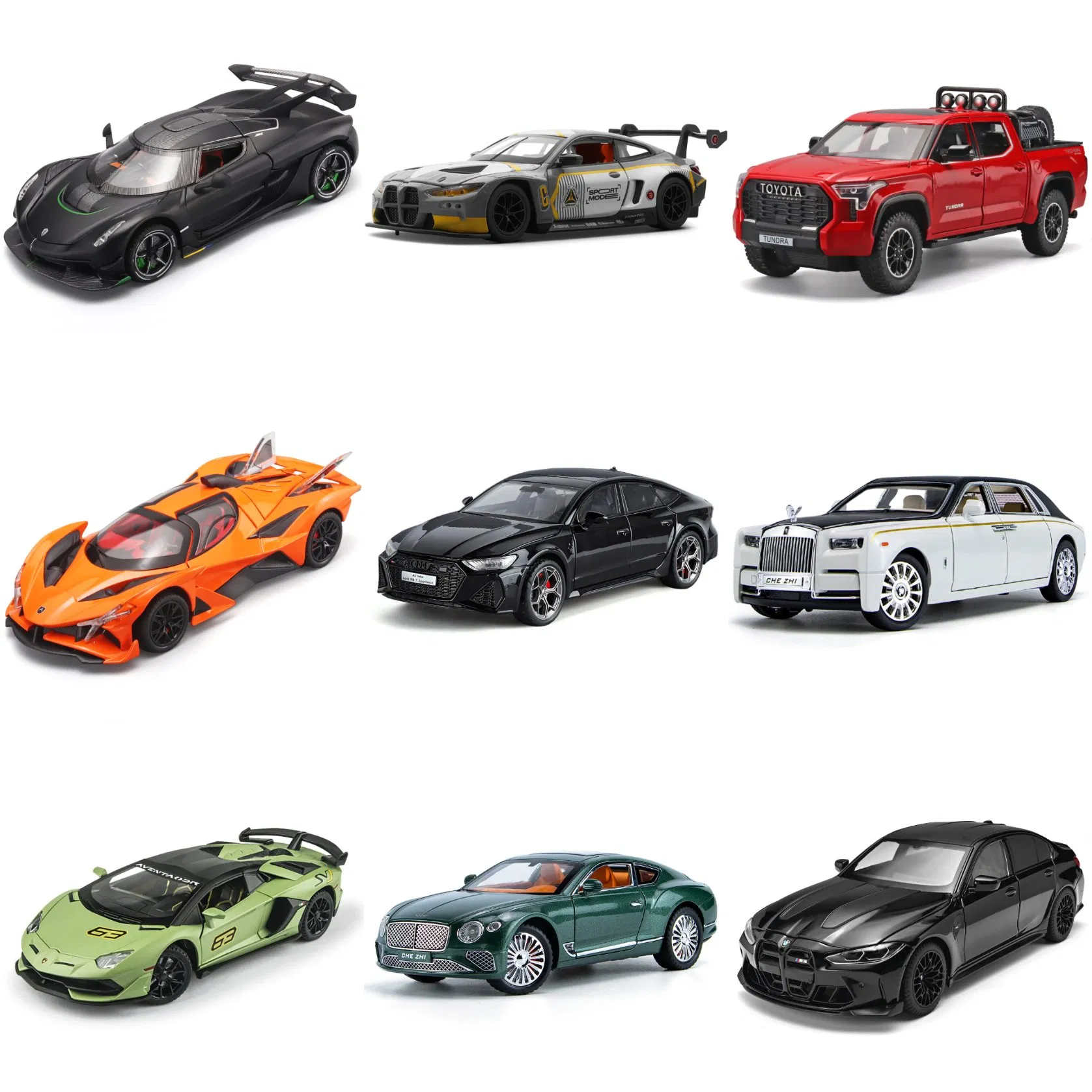 Scale Diecast Model Cars Educational Toys Kid Vehicle Toys Customizable Toy Manufacturer