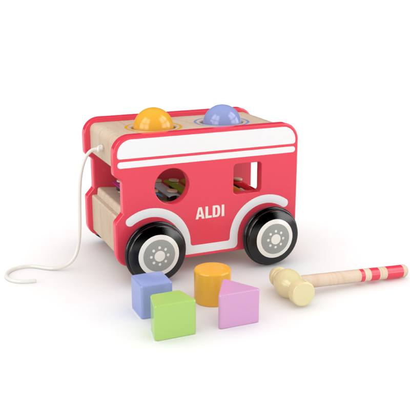 Wooden Toy Pound and Tap Bench Children Hand Instrument Xylophone Music Toy