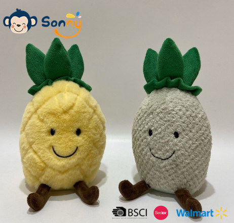 2022 Customized China Factory Stuffed Voice Recording and Repeating Pineapple