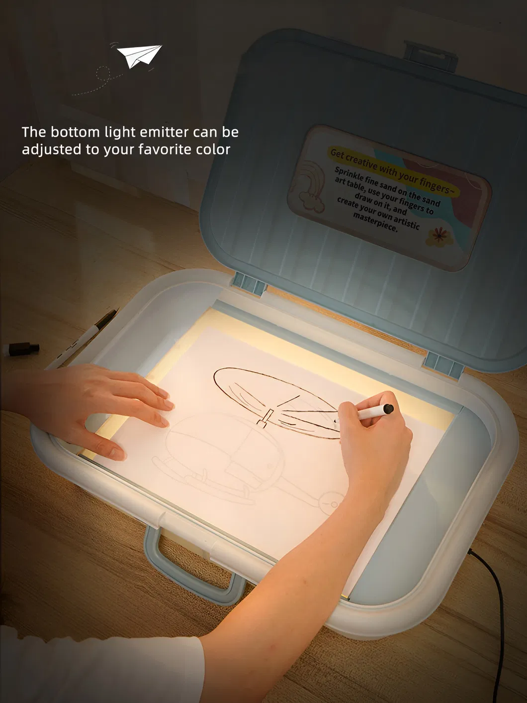 Sand Art Table Detail 7