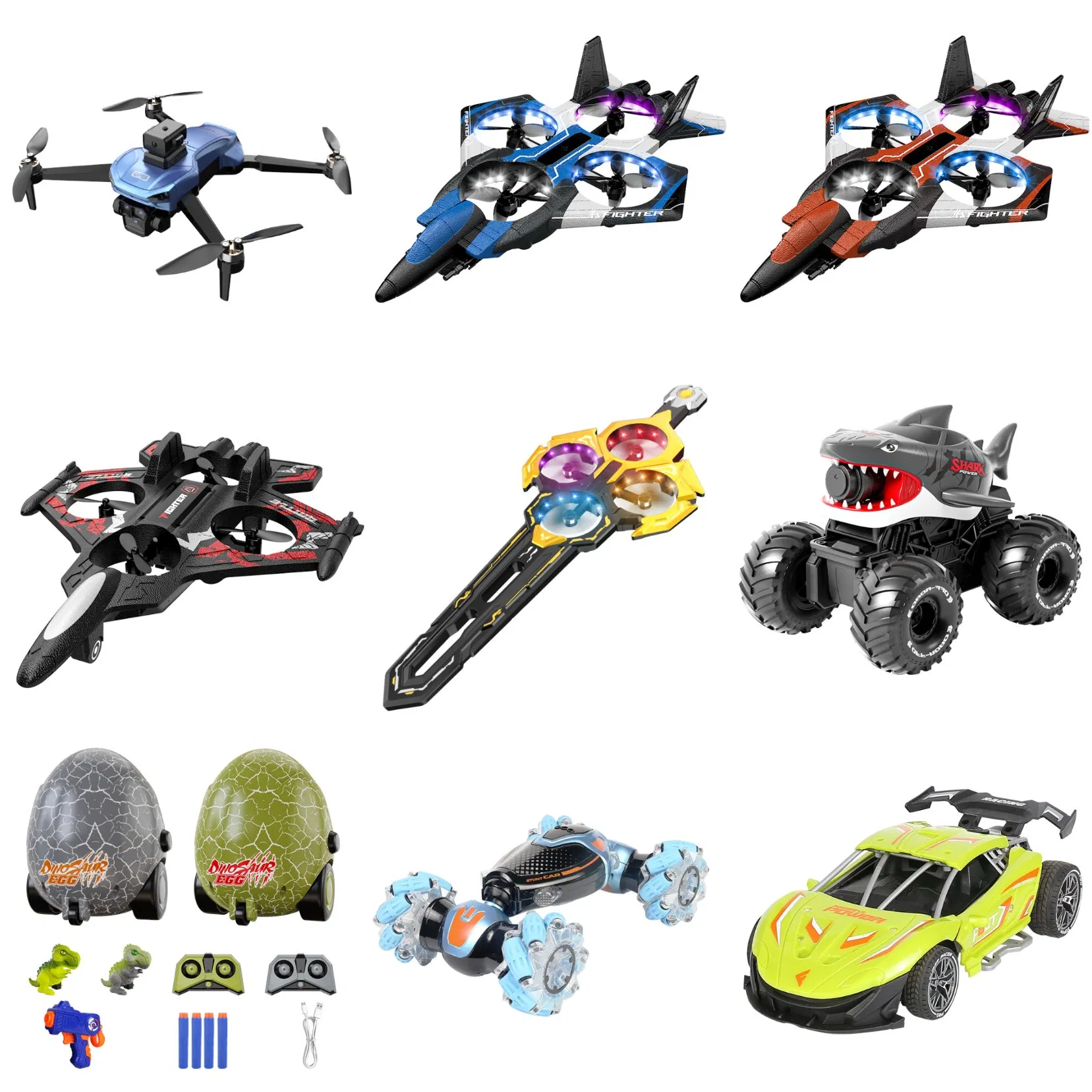 OEM/ODM Remote Control Toy Manufacturer RC Cars Drones RC Boats RC Dog Toys Wholesale Prices