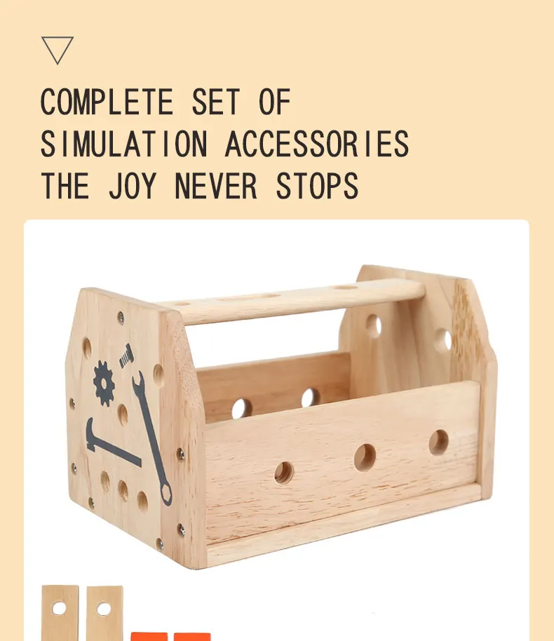 Children's Tool Basket Toy Display 5