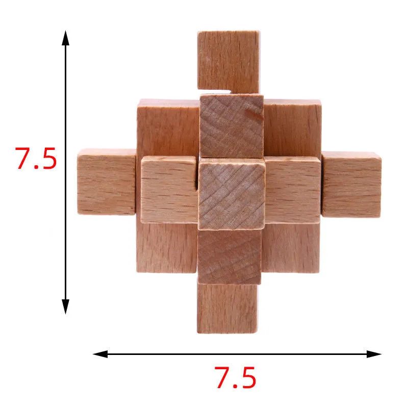 Wood Puzzle Detail 6