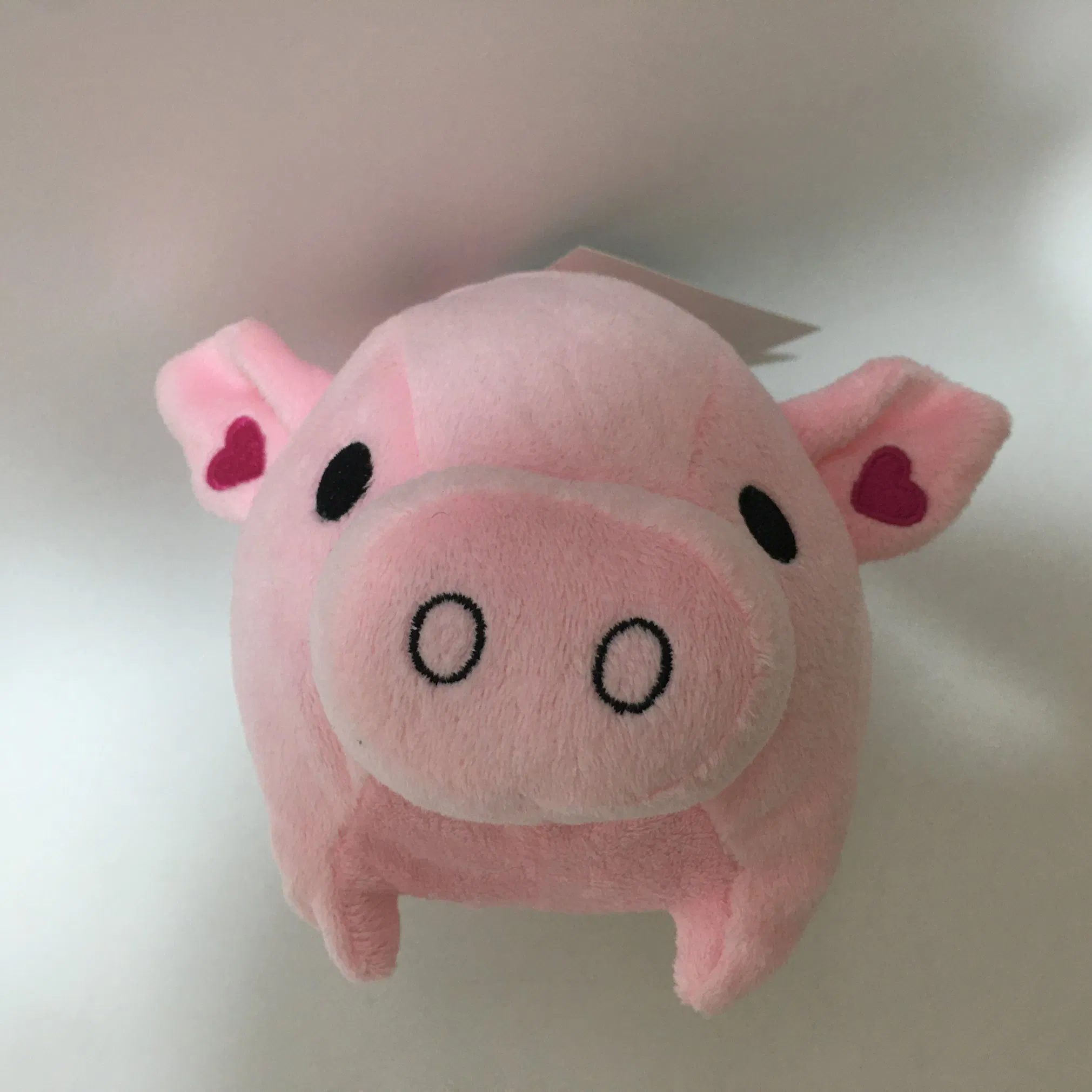 Wholesale Plush Factory Cute Stuffed Zip Piggy