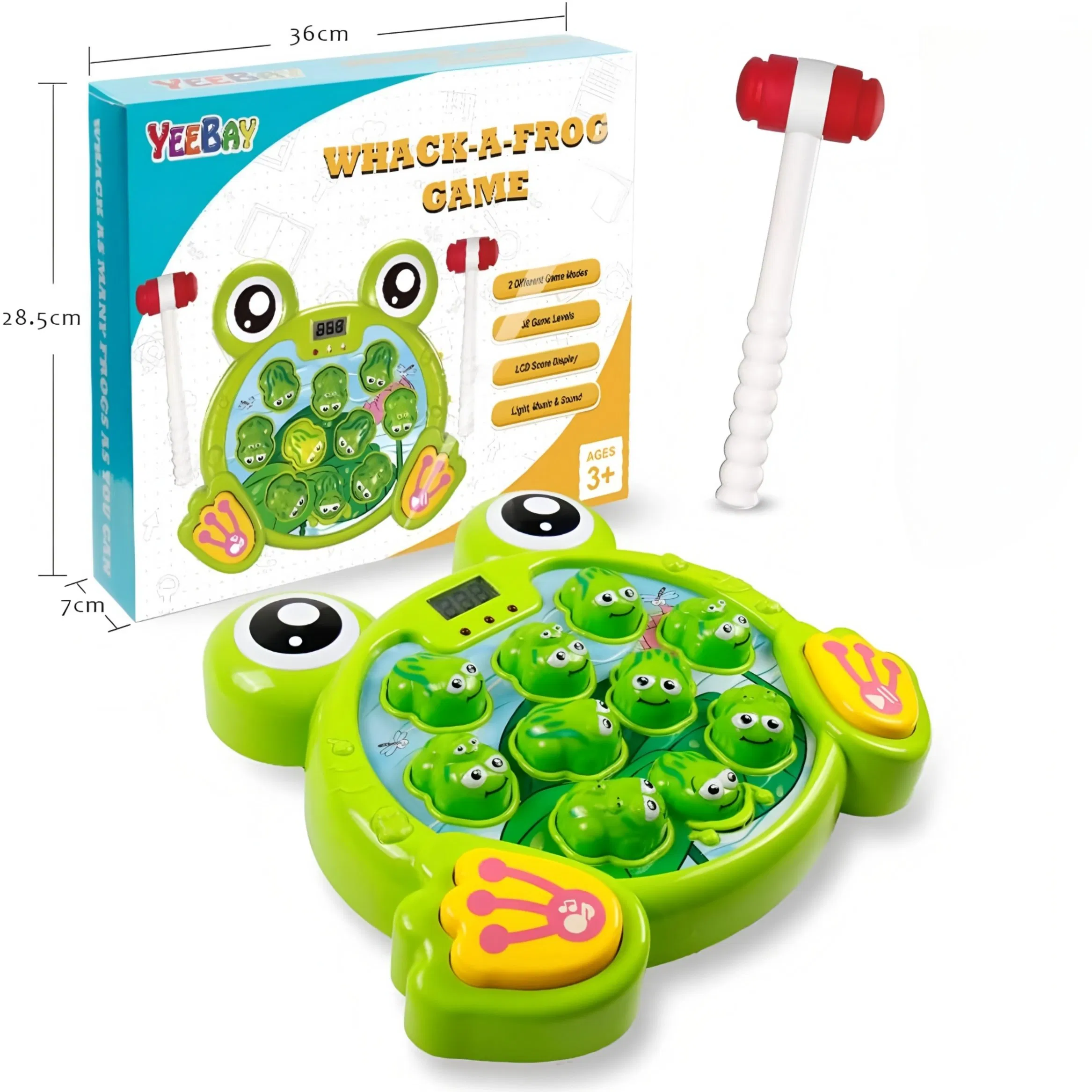 Wholesale Whack a Frog Game, Interactive Whack a Frog Game for Toddlers, Learning Active, Early Development Toys Children Interactive Toy Baby Music Sound Toys