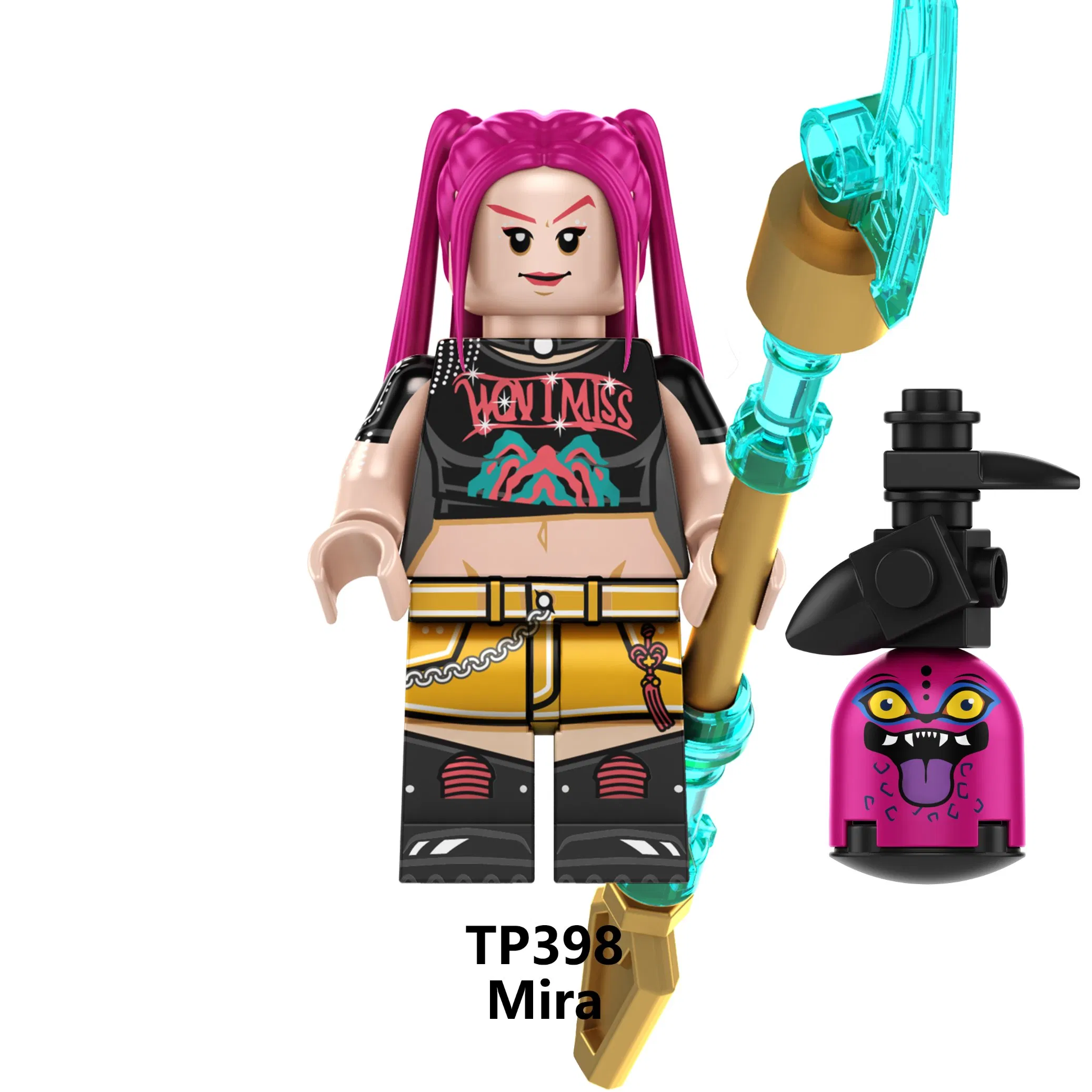 Kpop Demon Hunters Assembly Building Block Mini Figures Children Educational Toy (TP1049)